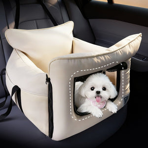 Detachable Washable Pet Car Kennel For Safe Travel And Comfortable Transport