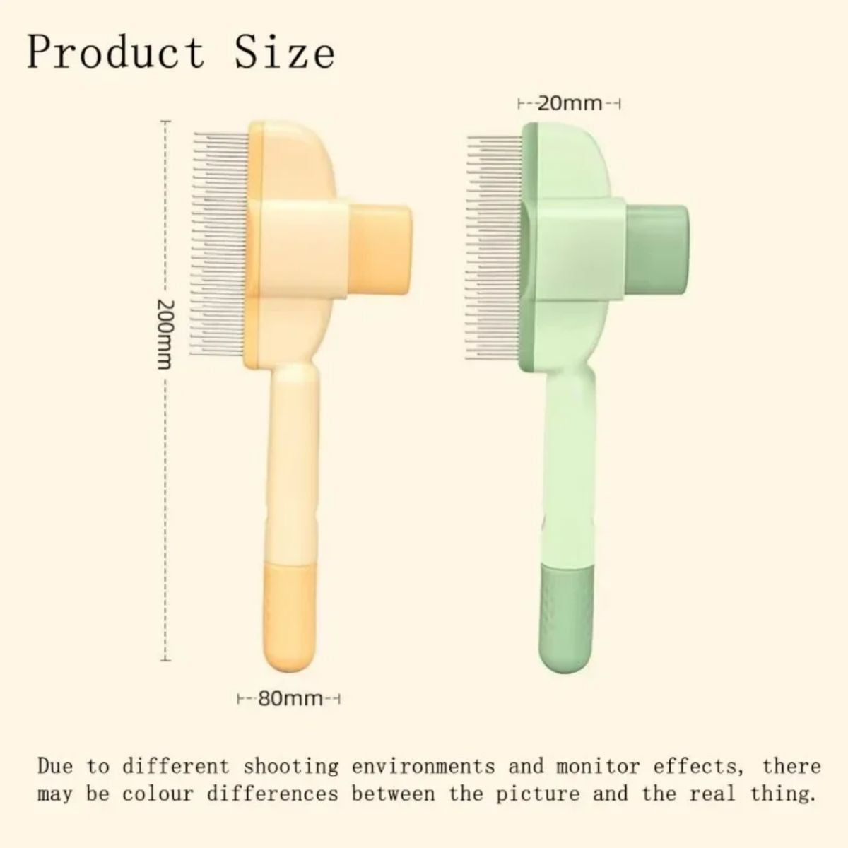 Experience Effortless Grooming with the One Click Pet Grooming Brush